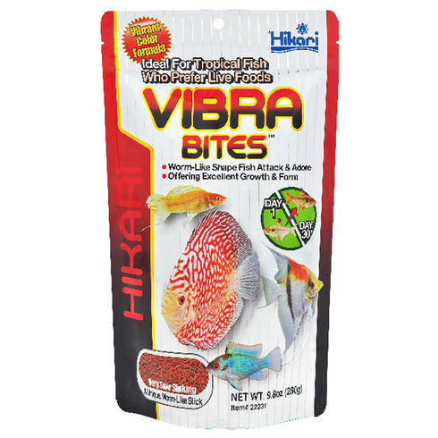 Hikari Tropical Vibra Bites Fish Food 9.8oz - Poudre Pet and Feed Supply